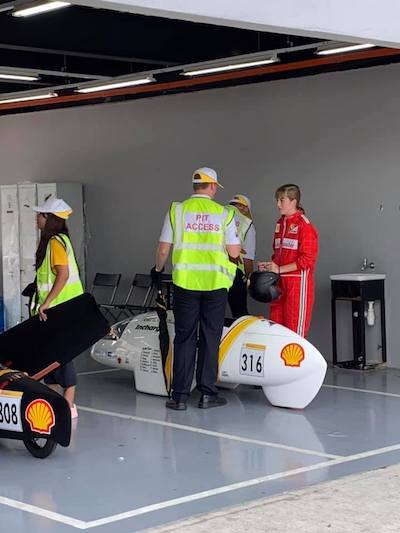 Shell Girton Car Pit Garage